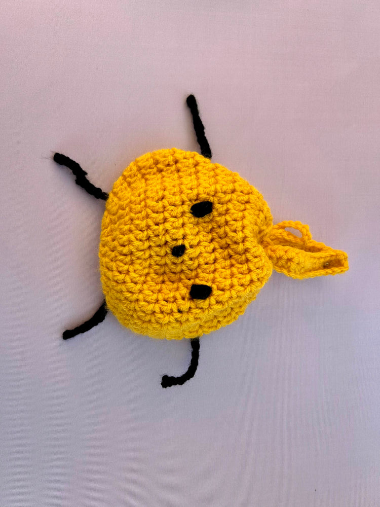 Yellow Junimo Trinket Bag