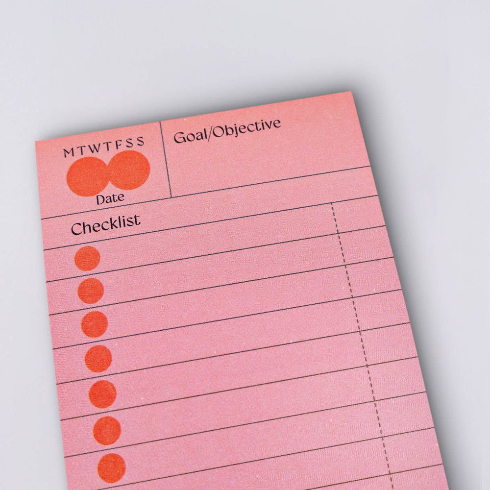 Hinoki Habit Checklist Sticky Notes