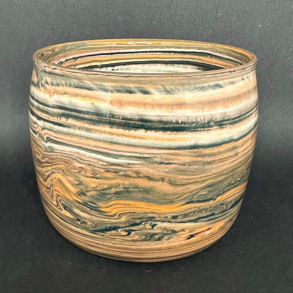 Marbled Ceramic Planter