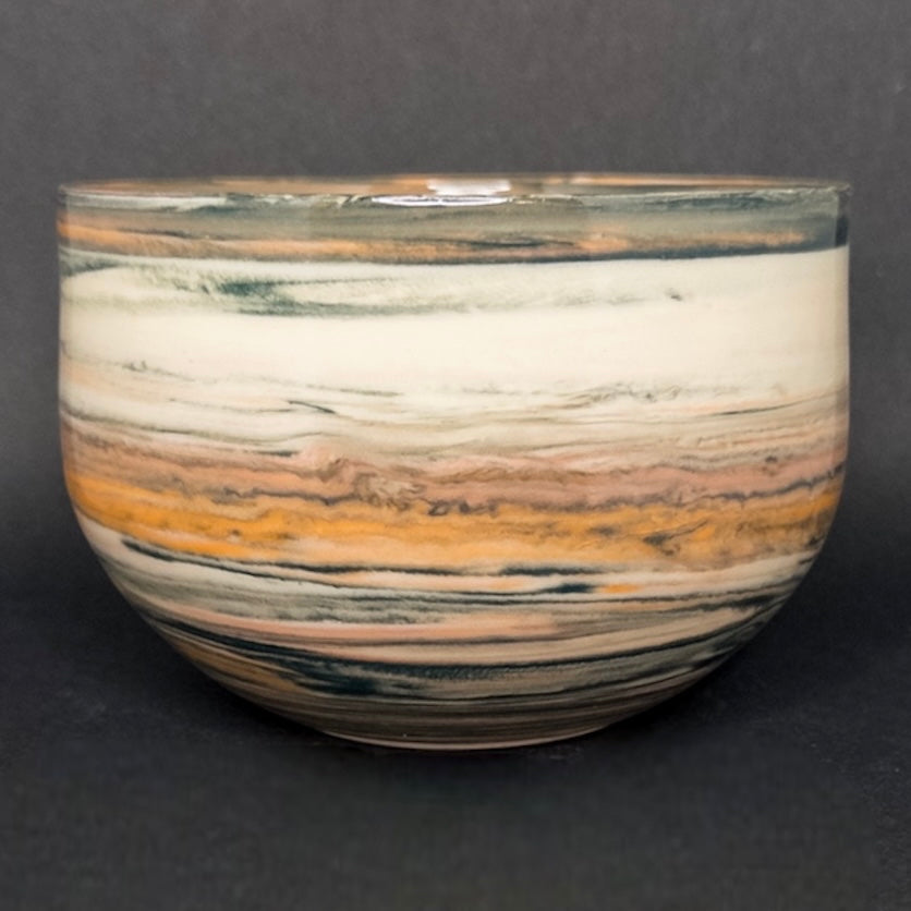 Marbled Ceramic Planter