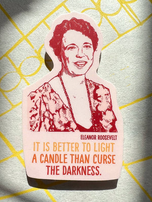 Eleanor Roosevelt sticker