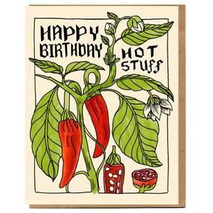 Happy Birthday Hot Stuff Card