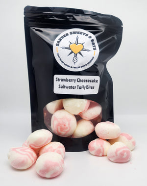 Freeze Dried Strawberry Cheesecake Salt Water Taffy