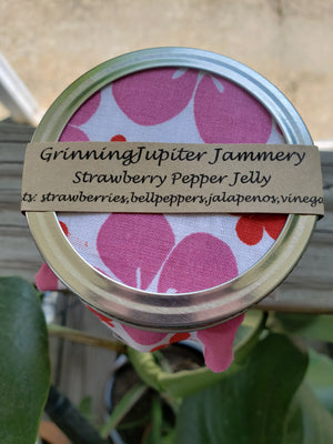 4oz Strawberry pepper jelly