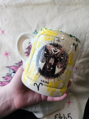 Handmade Aries Mug