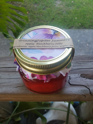 8 oz Apple Blackberry Jelly