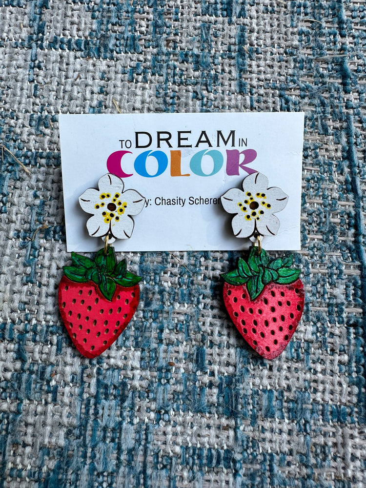 Strawberry Earrings