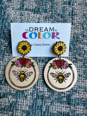 Bee Earrings