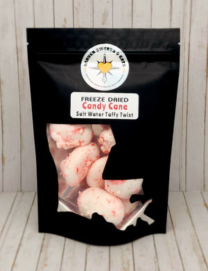 Freeze Dried Candy Cane Salt Water Taffy