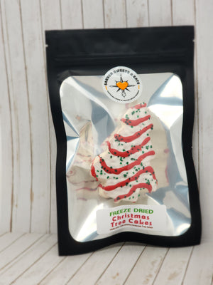 Freeze Dried Christmas Tree Cake