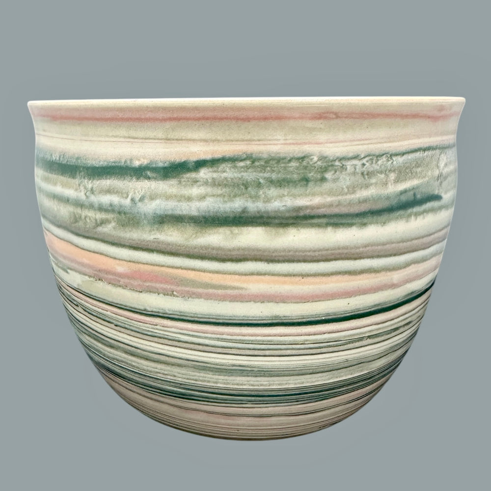 Marbled Ceramic Planter