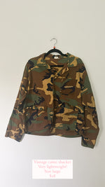 Vintage Camo Shacket