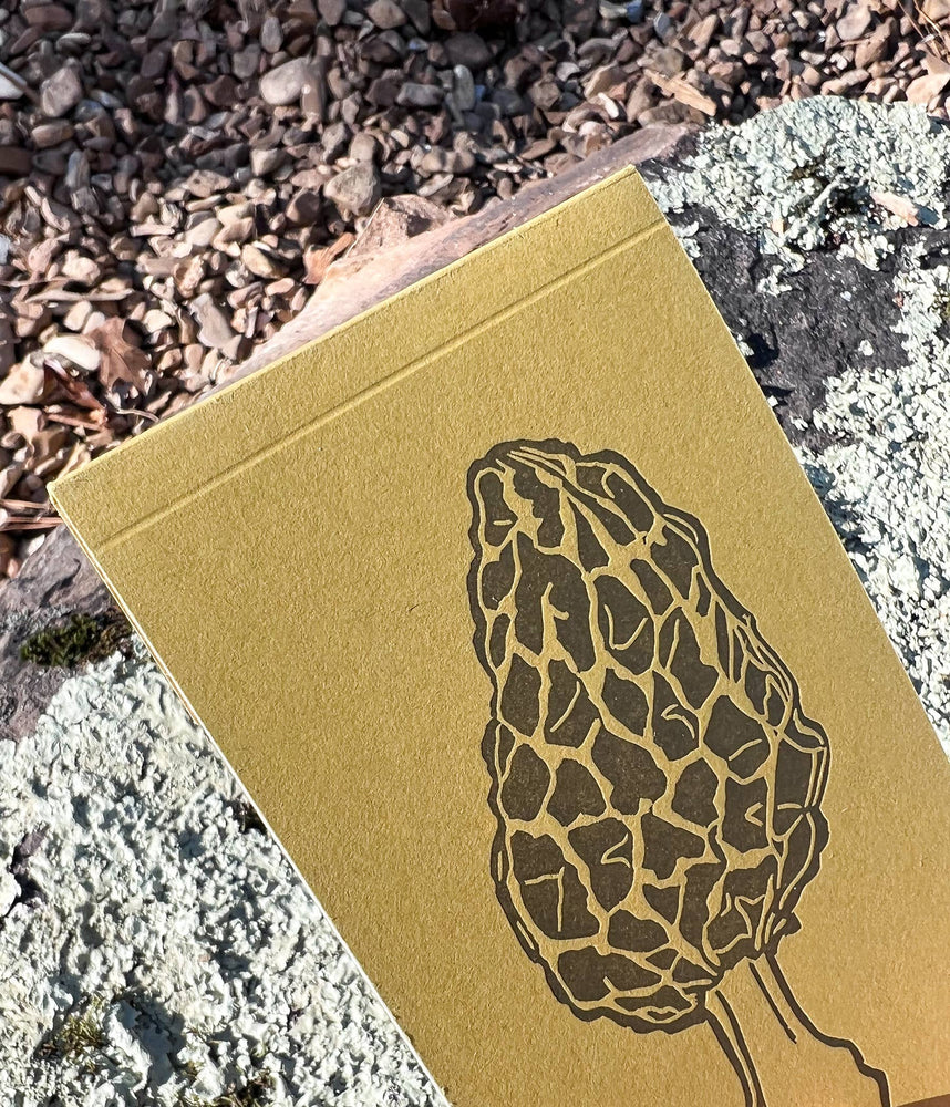 Morel mushroom jotter