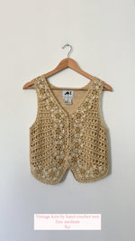 Vintage Crochet Vest