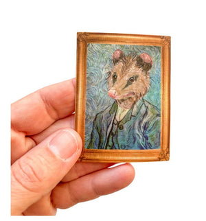 Vincent Van Gogh Self Portrait Possum Sticker