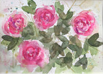 Abstract Roses Print