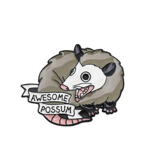Awesome Possum Enamel Pin