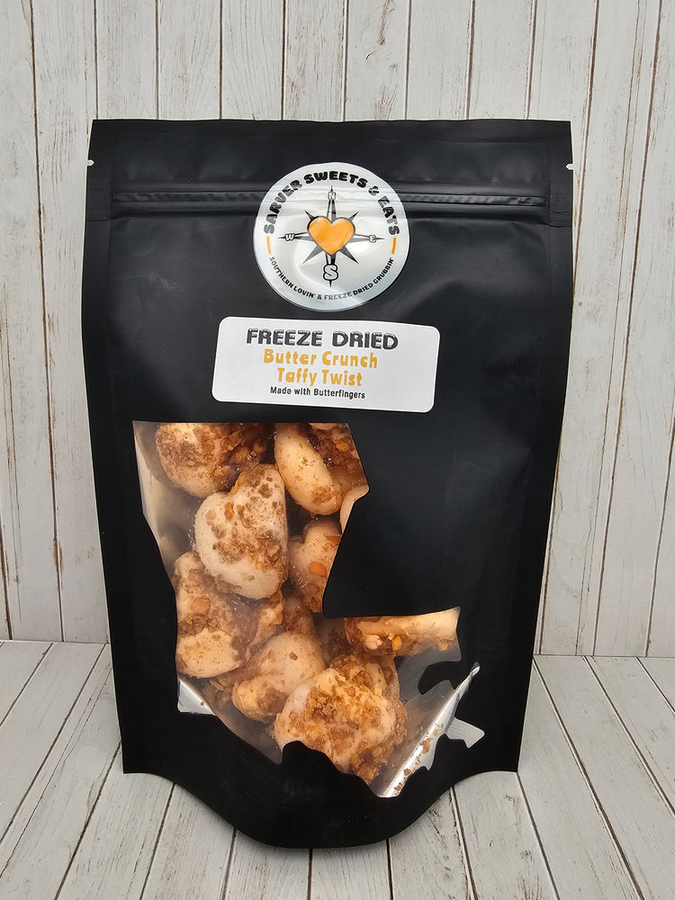 Freeze Dried Butter Crunch Taffy Twist