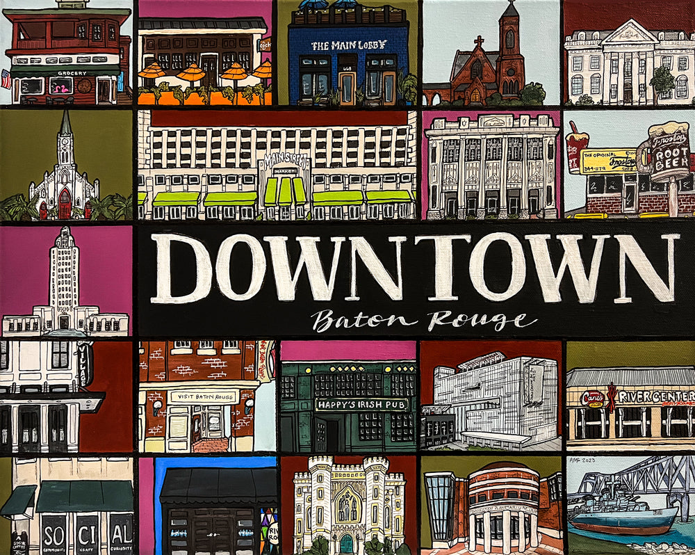 Downtown BR Portrait