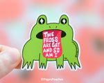 Gay Frog Sticker
