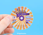 Holographic Having Meltdown Sticker