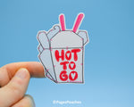 Hot To Go Sticker