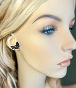 Bat Stud Earrings