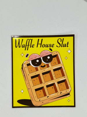Waffle House Slut Sticker