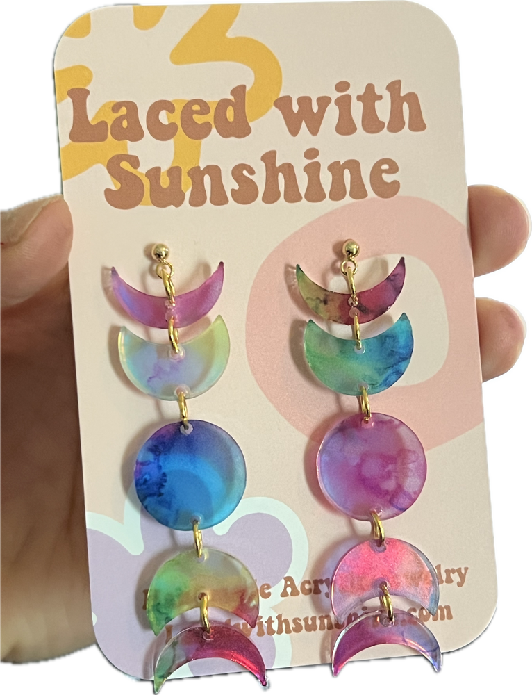 Moon Phases Earrings