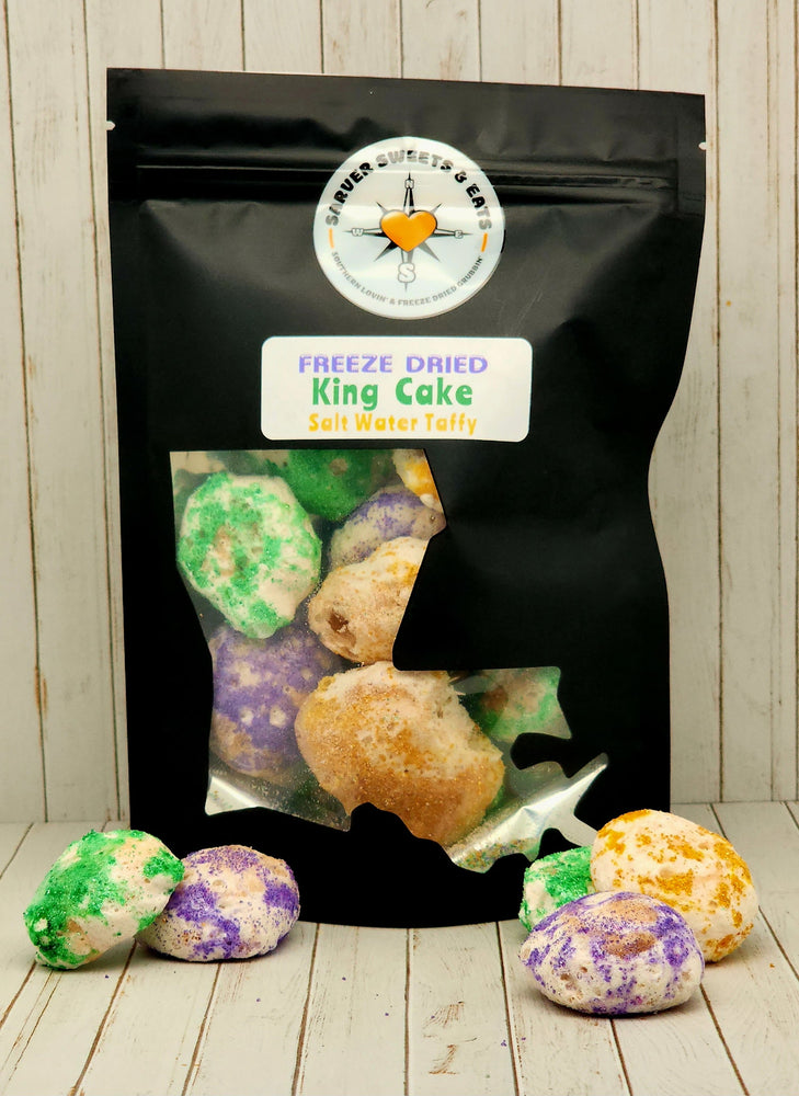 Freeze Dried King Cake Taffy