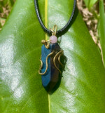 Dyed Quartz Necklace