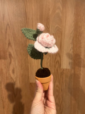 Forever Floral Rose with Bud