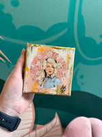 Pink Dolly Parton Mini Canvas