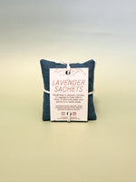 Lavender Linen Sachets - set of 3