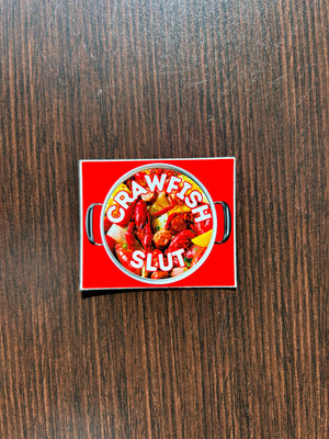Crawfish Slut Sticker