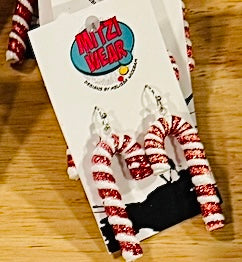 Candy Cane Earrings