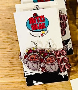 Ho Ho Ho Christmas earrings