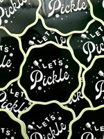 Let’s Pickle sticker