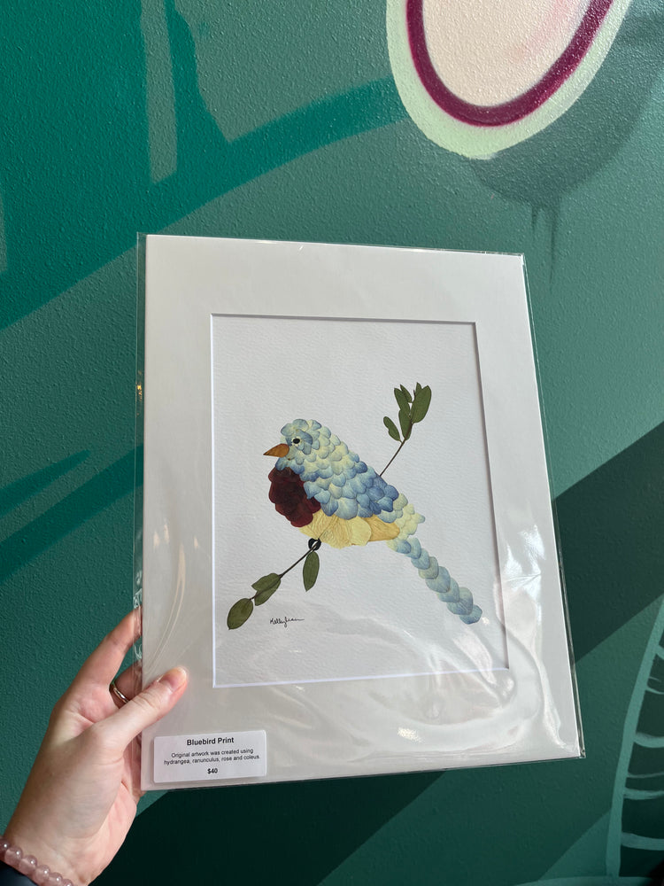 Bluebird Print