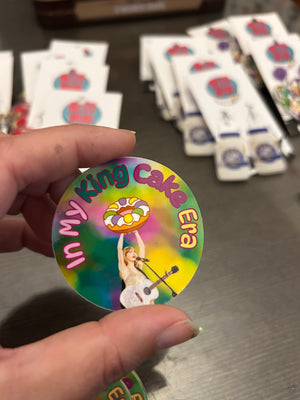 King Cake Era Sticker