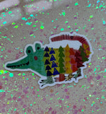 Hudson's Alligator Sticker