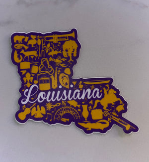 What Makes Louisiana Great Sticker