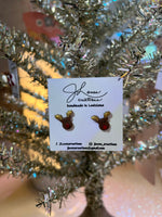 Reindeer Stud Earrings