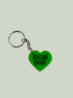 Local brat keychain