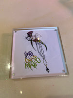 Mardi Gras Mosquito Acrylic Block