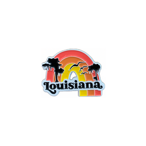 Louisiana Enamel Pin