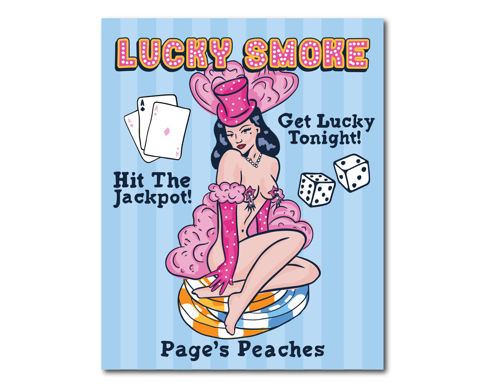 Lucky Smoke 4x6 Art Print