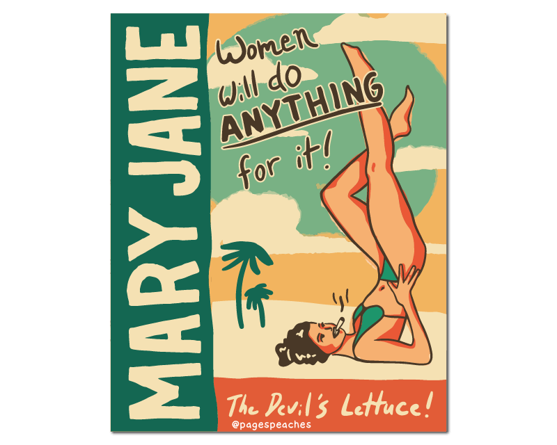 Mary Jane 4x6 Art Print