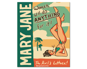 Mary Jane 4x6 Art Print