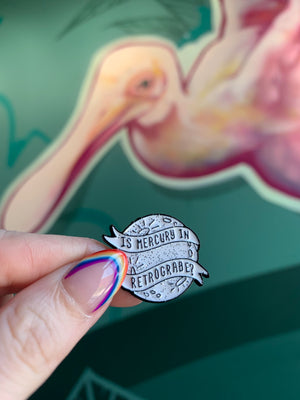 Mercury in Retrograde Pin